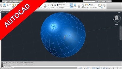 Dome made of bricks - Autocad 2019 Training - Part Design