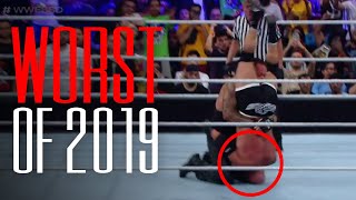 The Absolute Worst Moments of WWE in 2019!