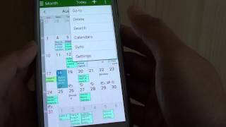 Samsung Galaxy S5: How to Enable / Disable Calendar Event Notification Vibration screenshot 4