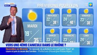 Heatwave: A fourth heat spell is set to hit the Rhône
