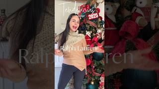 Decoración de Navidad Ralph Lauren 2025. #navidad #decoraciondenavidad