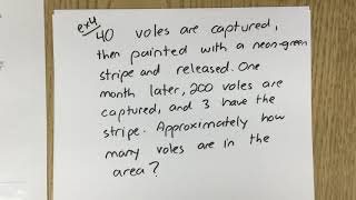 Hypergeometric distributions part 3/3