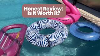 Honest Review: FUNBOY Inflatable Seashells Tube Float Luxury Raft Summer Pool Parties | Worth It?