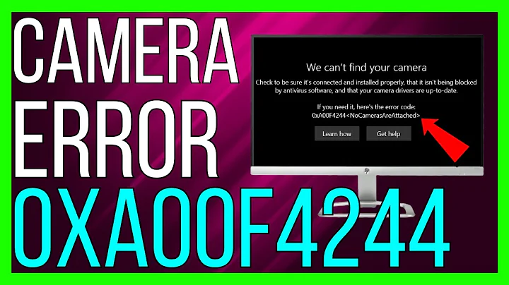 How to FIX Camera Error Code 0xA00F4244 in Windows 11 (2025 METHOD)