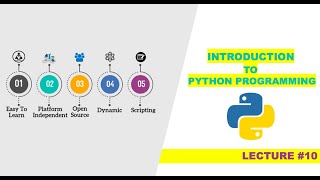 Introduction to Python Programming | Lecture #10