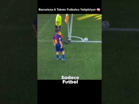 Barcelona A Takımı Futbolcu Yetiştiriyor 🧠 #futbol #barcelona