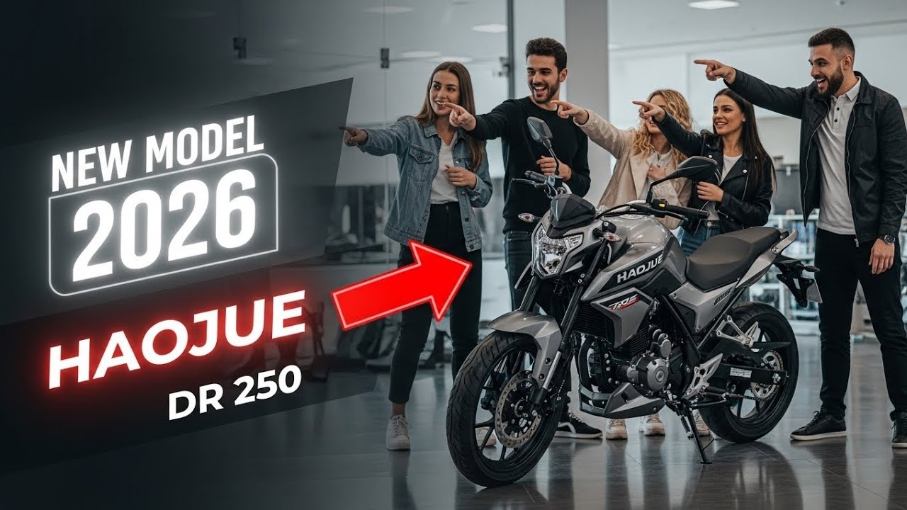 Haojue DR 250 2026: A Nova 250cc Que Pode Surpreender o Brasil