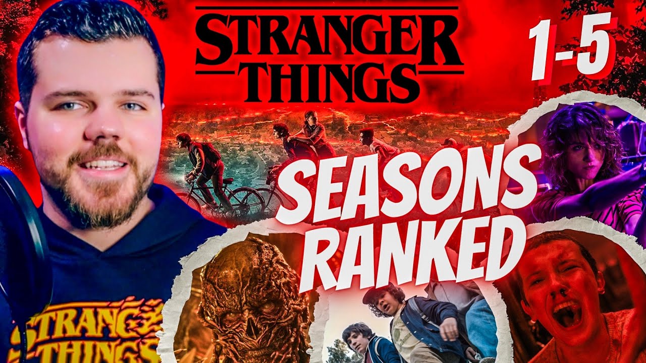 Все 5 сезонов сериала «Очень странные дела» в рейтинге.