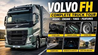 Volvo FH Truck Explained | Inside the Cab, Engine, Tires & Technology 🚛