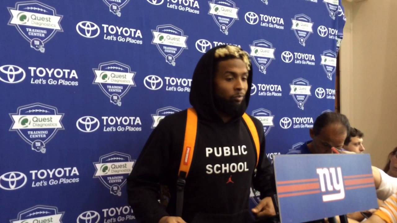 Odell Beckham Jr. gets a scare on low legal hit, but for now it's just a ...