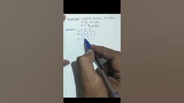 Boolean Algebra Minimization Using K-map (2 variable) 0️⃣1️⃣