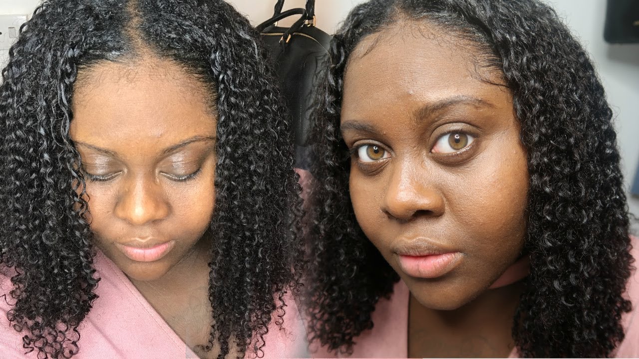 Curly hair extensions routine Sherelle Saint Rose YouTube