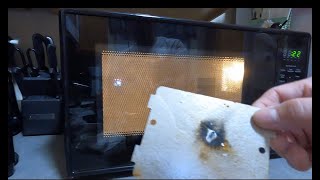 How to fix a sparking microwave for under $5 in less than 10 minutes