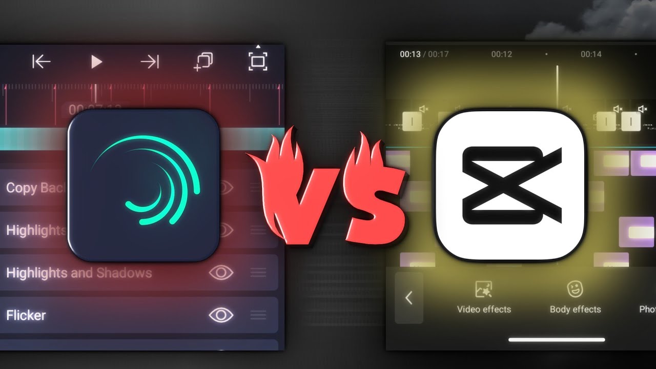 Capcut vs Alight Motion Who is better Editing App? - YouTube
