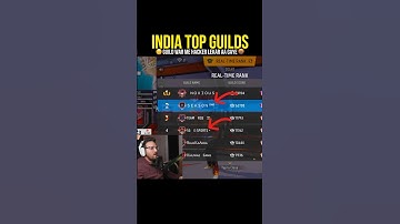India’s Top Guilds ! Guild War Me Hacker Lekar Aa Gaye 🤬 #secrofitegaming