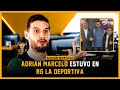 ¡Adrián Marcelo fue locutor de RG La Deportiva!