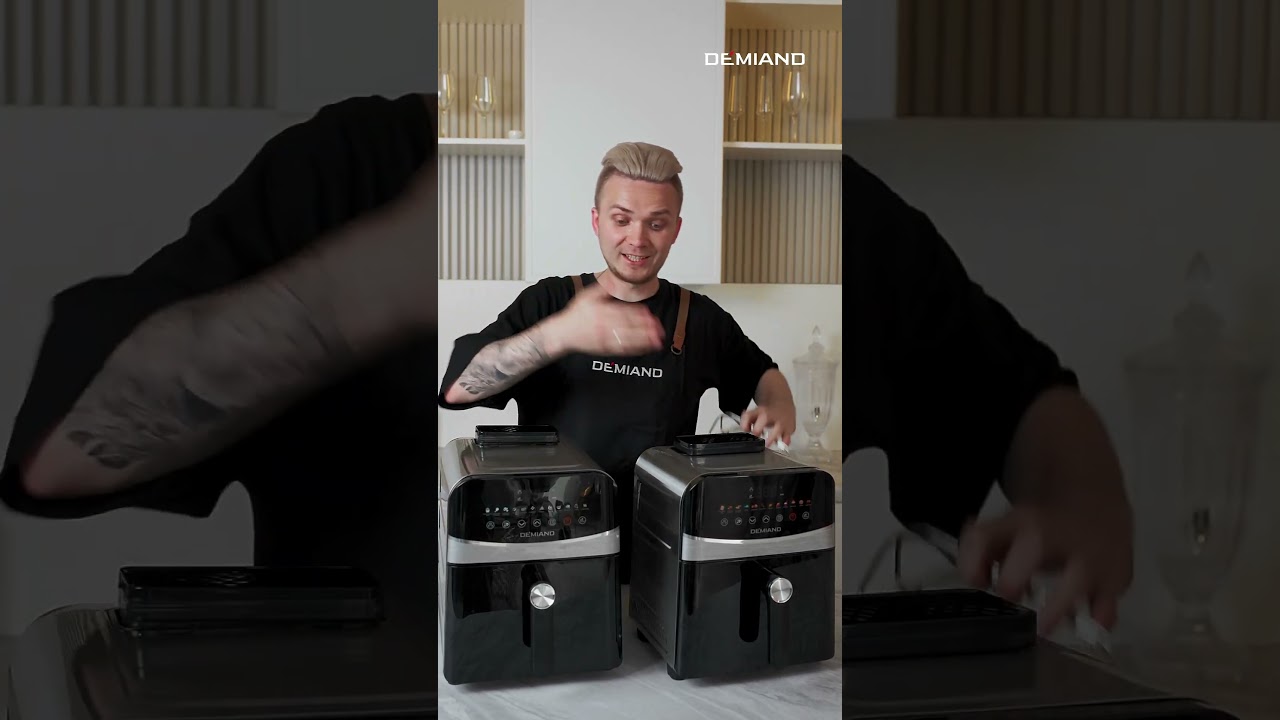 Сравнение аэрогрилей Demiand DK 2400 и DK 2200 Sanders ✨