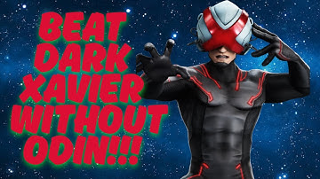 MSF-PROF X SAGA-DARK XAVIER BOSS BATTLE GUIDE-HOW TO WIN WITHOUT ODIN!!!-MARVEL STRIKE FORCE