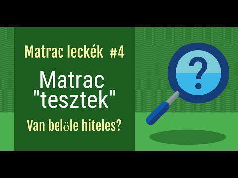 Videó: A zsebrugós matrac a legjobb?