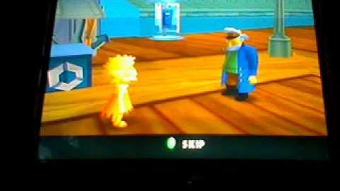 the simpsons hit and run final part4 level3:we find bart