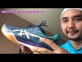 Asics Gel Court Control FF Badminton Shoes SEA Colorway (Techno Cyan/Pure Silver) Promo and Review