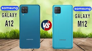 Galaxy A12 vs Galaxy M12 | مقایسه گلکسی A12 با گلکسی  M12