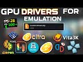 Custom Drivers for Emulators: YUZU, CITRA, PPSSPP, DOLPHIN | Boost Performance on Android Emulation