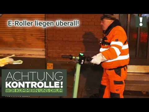 Diese DRECK-Dinger! 🛴 E-Scooter blockieren den Weg! 