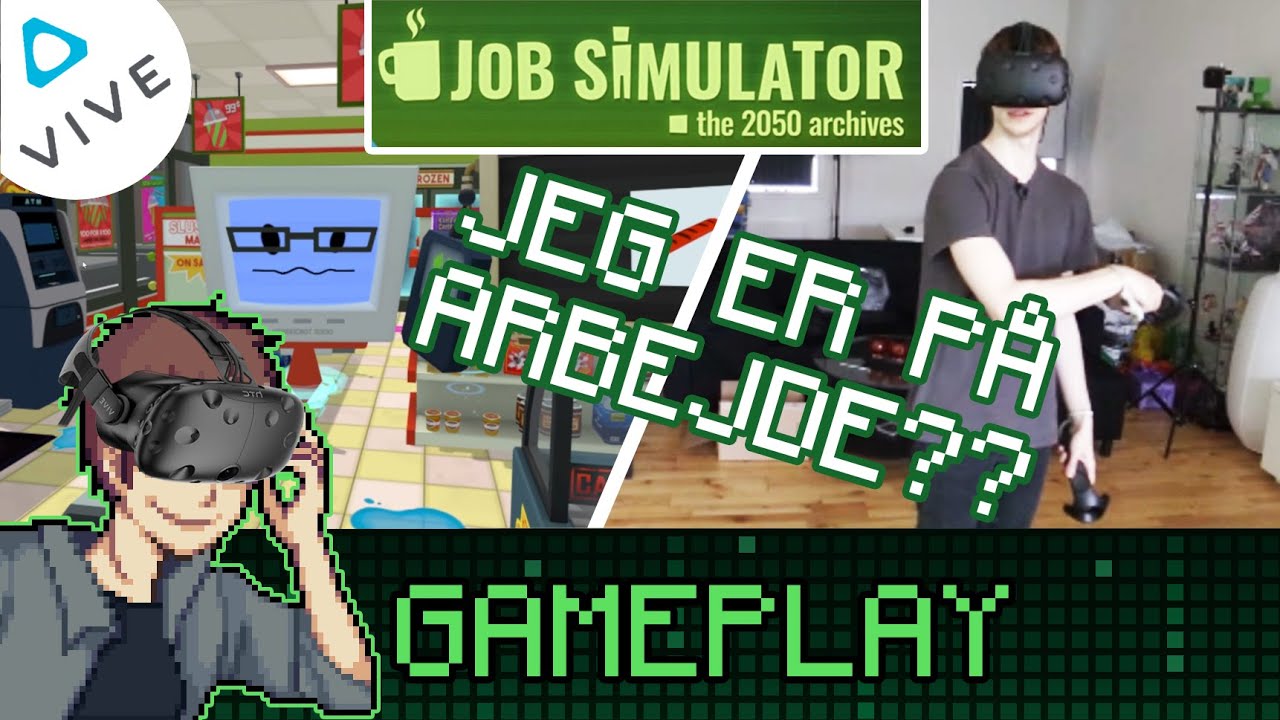 ROBIN'S KIOSK ER ÅBEN - Job Simulator #1