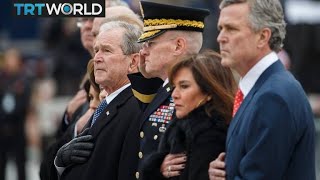 George HW Bush 1924-2018: Family, leaders pay tribute to late president