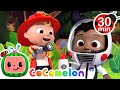 Jobs and career song  cocomelon  kids cartoons  songs  healthy habits for kids