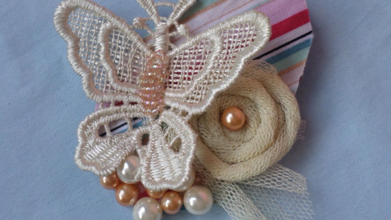 Spring Brooch Model Make a Spring-Themed Brooch - DIY Style - Guidecentral - YouTube