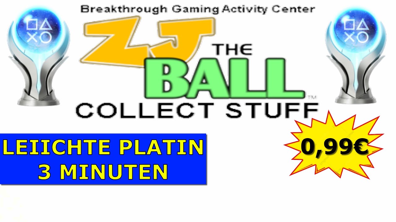 Service Trophée Platine PS4 – ZJ The Ball Collection X14 – Jeu Famille/enfants – Neuf
