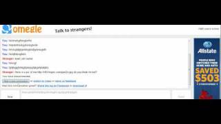 Typing Random Gibberrich to Random People on Omegle.avi screenshot 5