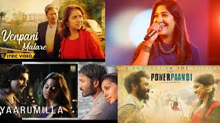 Swetha Mohan Love Songs Most Favourite Swetha Mohan Tamil Songs