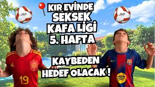 HAVUZ KENARINDA TÜRKİYE SEKSEK KAFA LİGİ 5. HAFTASINI OYNADIK!