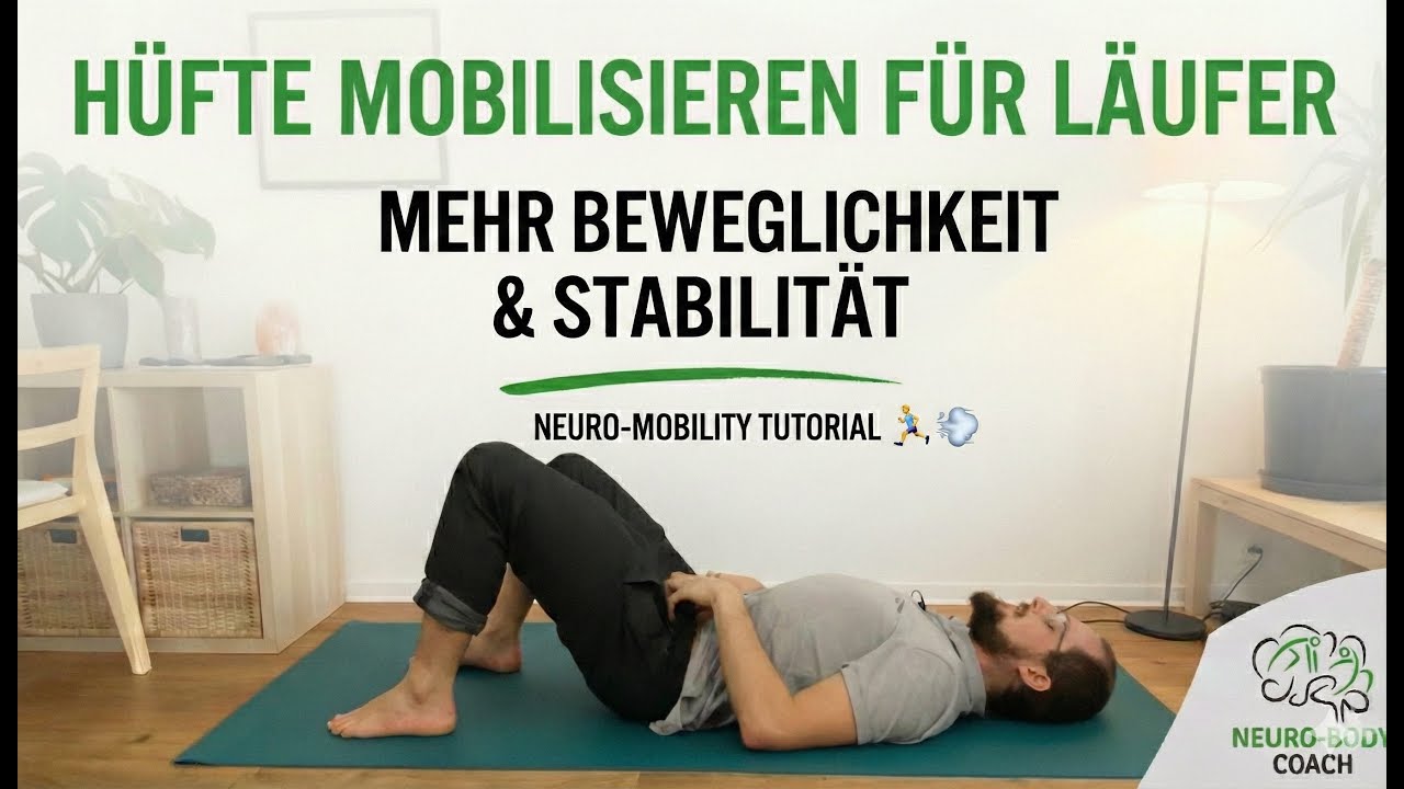 Hüfte mobilisieren für Läufer: Mehr Beweglichkeit & Stabilität | Neuro-Mobility 🏃‍♂️💨