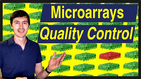 Microarray quality control with r