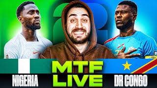 Nigeria vs DR Congo Live Watch Along CAF World Cup Qualifiers