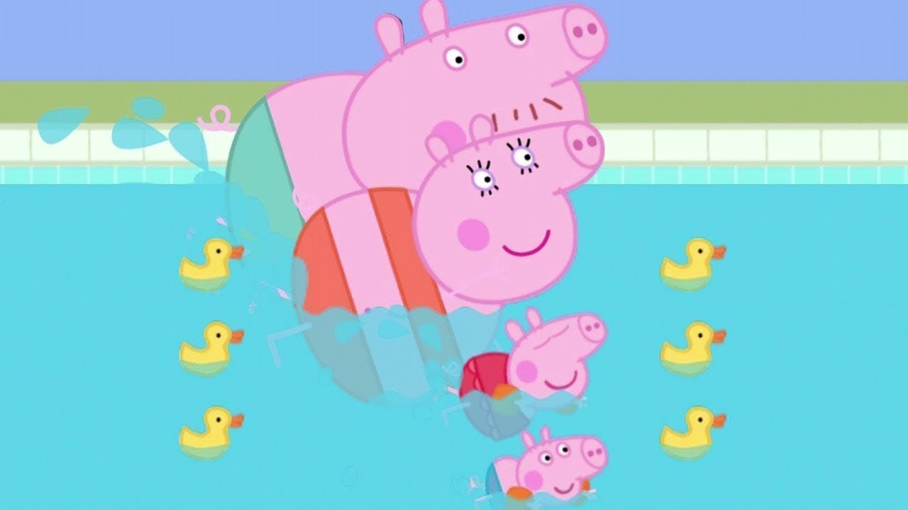 PEPPA PIG SWIMMING GOGGLES GIRLS ANTI-FOG PEPPA PIG HOLIDAY SUMMER PINK 