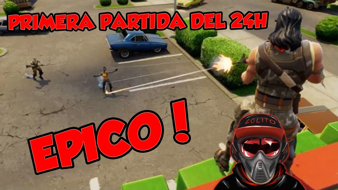 💀 ¡PRIMERA PARTIDA DEL ESPECIAL 24H! 💀 ~ FORTNITE