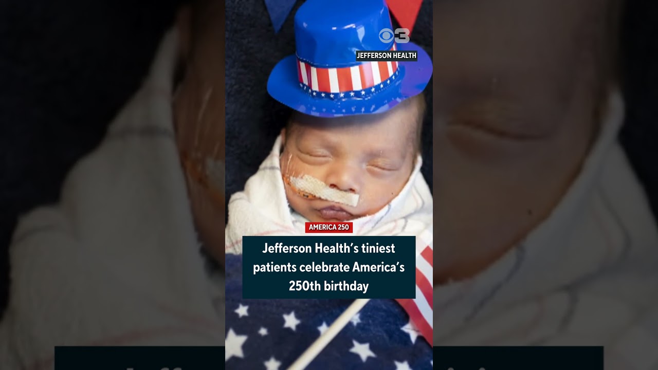 Some of the tiniest Americans in the Philadelphia area are joining the July Fourth celebrations.
