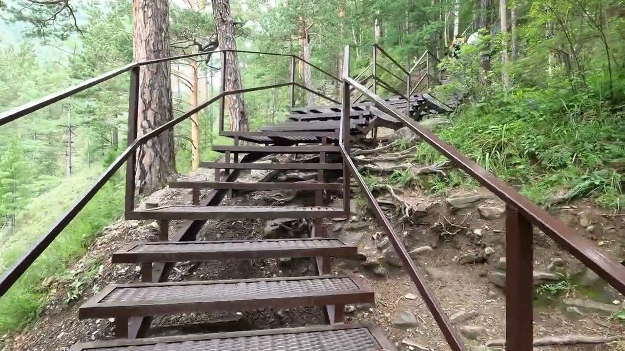 Аршан. Горы.  Поход к водопаду