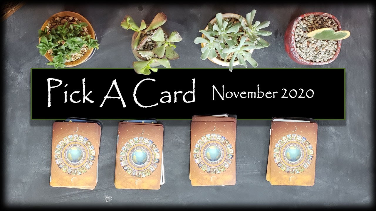 🌄 November 2020 Energy Predictions 🌄 Pick A Card Reading