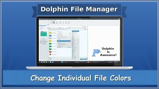 Dolphin is Awesome - Change Individual Folder Colors