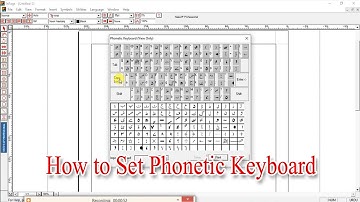 How to Set Phonetic Keyboard in Inpage | InPage Phonetic Keyboard Setting | Unknown Issues