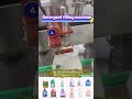 Washing liquid filling machine #machine #factoryproducts #customautomation #productionfacility