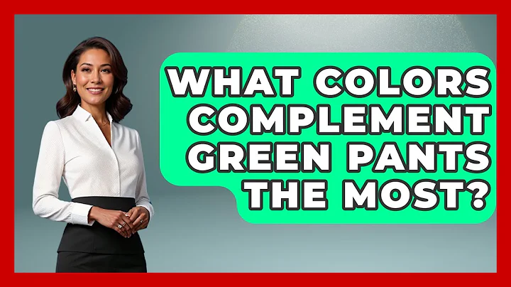 What Colors Complement Green Pants The Most? - The Sharp Dressed Gent