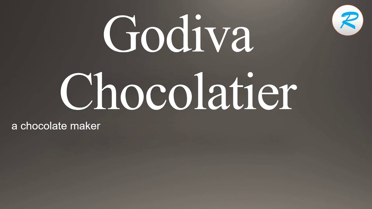 How to pronounce Godiva Chocolatier YouTube