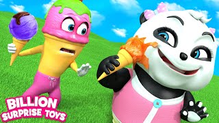 Baby Panda Song | BillionSurpriseToys - Nursery Rhymes & Kids Songs